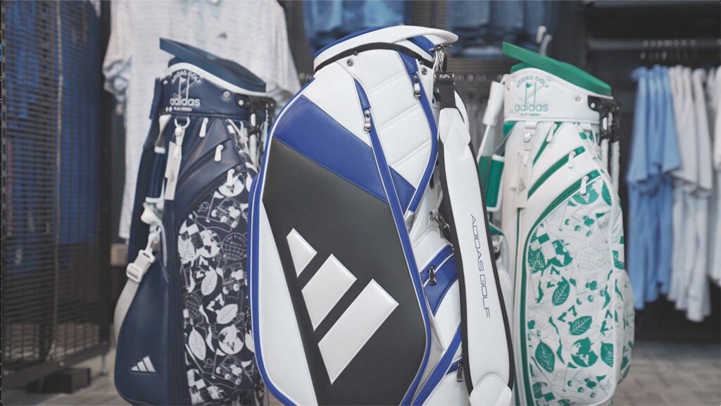 Closer look: Adidas golf bags