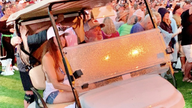 john-daly-pulled-up-to-a-kenny-chesney-concert-in-a-golf-cart,-that’s-it-…-that’s-the-headline