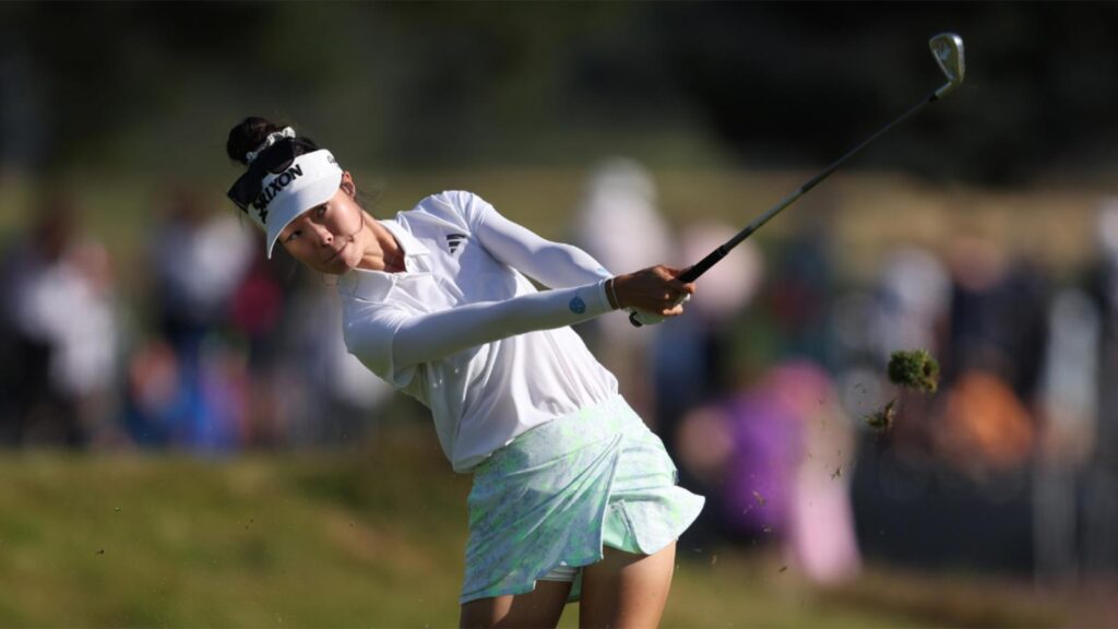Grace Kim and Sarah Kemp lead the Aussies at Women’s Open