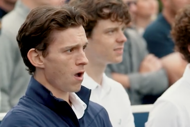 tom-holland’s-face-watching-jon-rahm’s-opening-tee-shot-at-the-bmw-pga-championship-pro-am-pretty-much-says-it-all