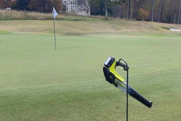 genius-golf-course-stations-leaf-blowers-at-every-green-during-the-fall,-is-working-smarter-not-harder