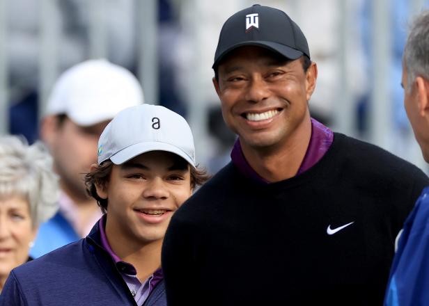 Tiger looking healthy, Charlie hitting BOMBS and everything else you missed from Team Woods’ Friday PNC Pro-Am