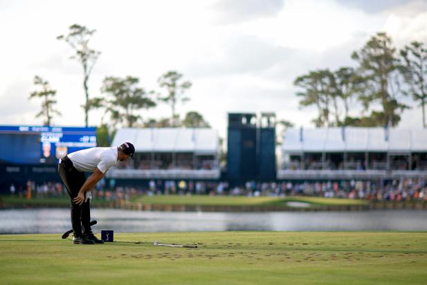 players-championship:-wyndham-clark-chunked-his-tee-shot-into-the-water-on-no-17.-it-just-might-be-why-he-wins-this-tournament