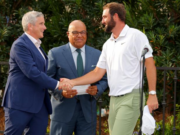 players-championship:-pga-tour-commish-hears-boos-during-trophy-ceremony