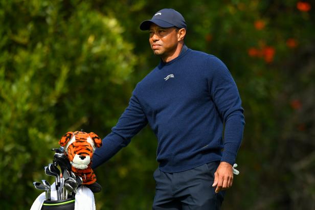 masters-2024:-tiger-woods-arrives-at-augusta-national-sunday-for-masters-prep