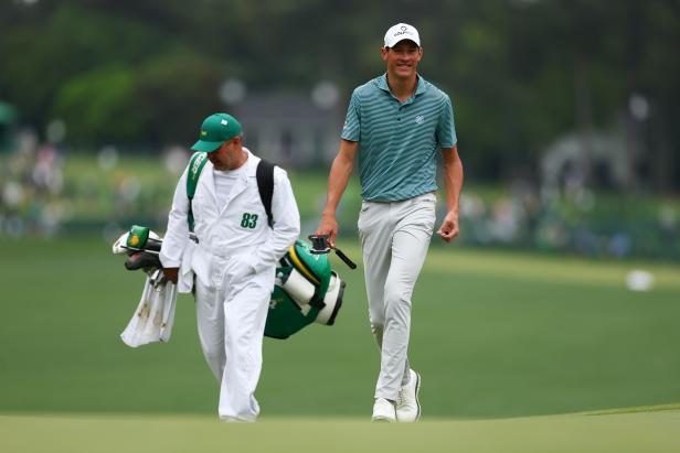 masters-2024:-big-hitting-amateur-rockets-first-two-drives more-than-700-yards-at-augusta-national