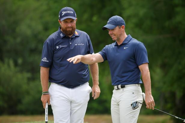 No green? No worries, as Irishmen Rory McIlroy and Shane Lowry are deep in the red at Zurich
