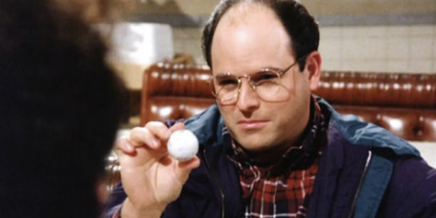 jerry-seinfeld-reveals-that-george-costanza’s-iconic-golf-ball-speech-was-‘never-in-the-script’