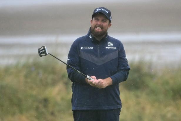 British Open 2024: Shane Lowry was not exactly thankful for this incredibly fortunate bounce at the 11th hole