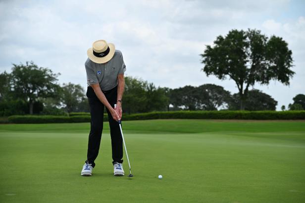 If you want to two-putt from long range, you’ve got to flip your stroke