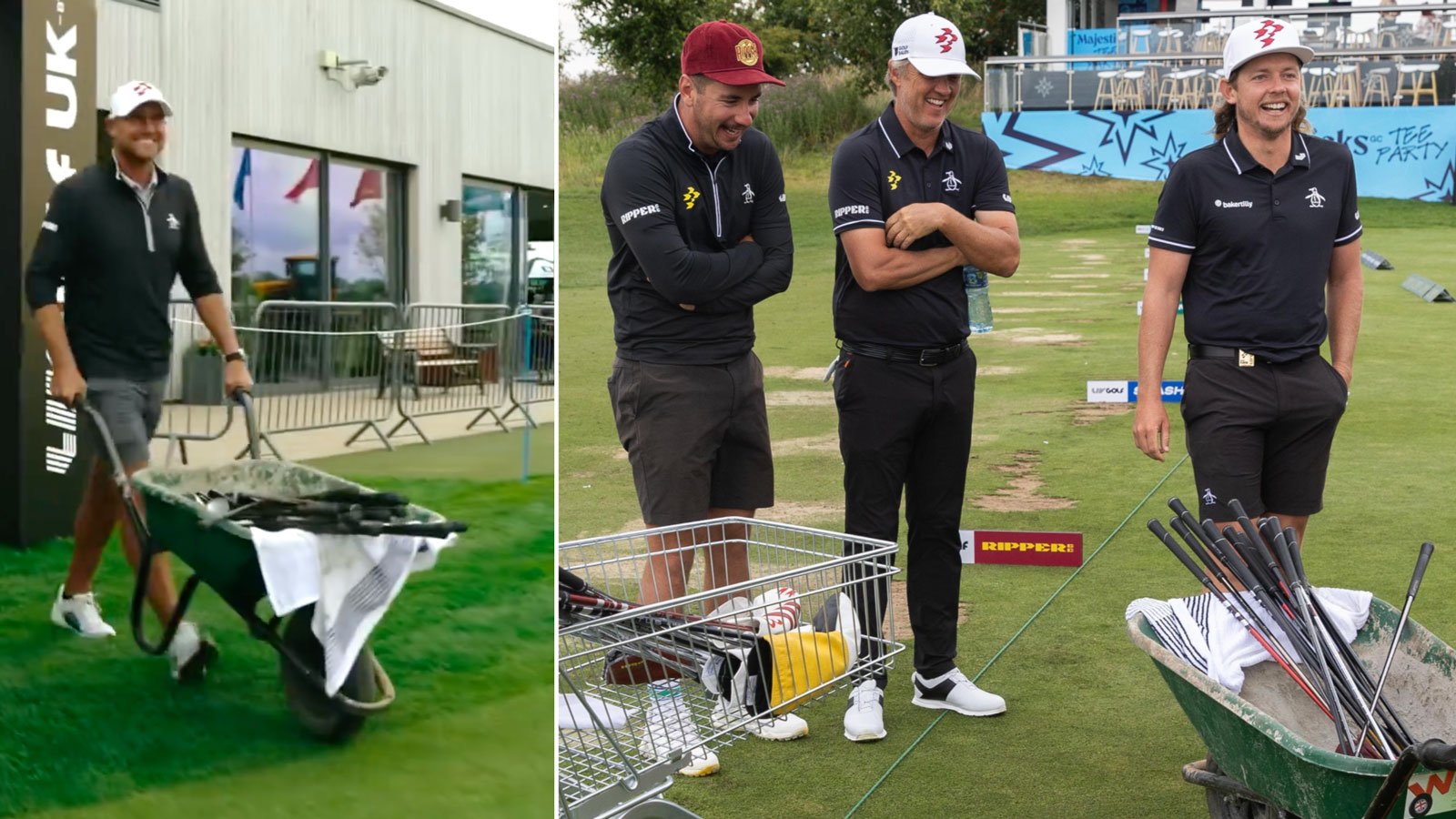 Ripper GC caddies challenged to carry clubs in ANYTHING other than a golf bag. This is what they came up with – Australian Golf Digest