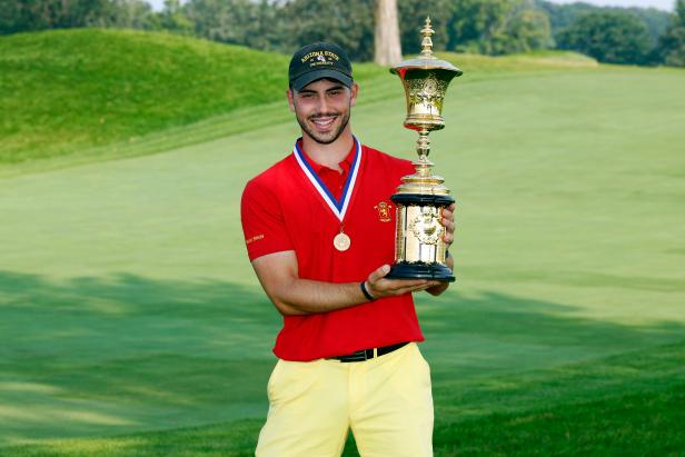 U.S. Amateur champ acknowledges this Olympian will still be the big man on campus at Arizona State – Australian Golf Digest