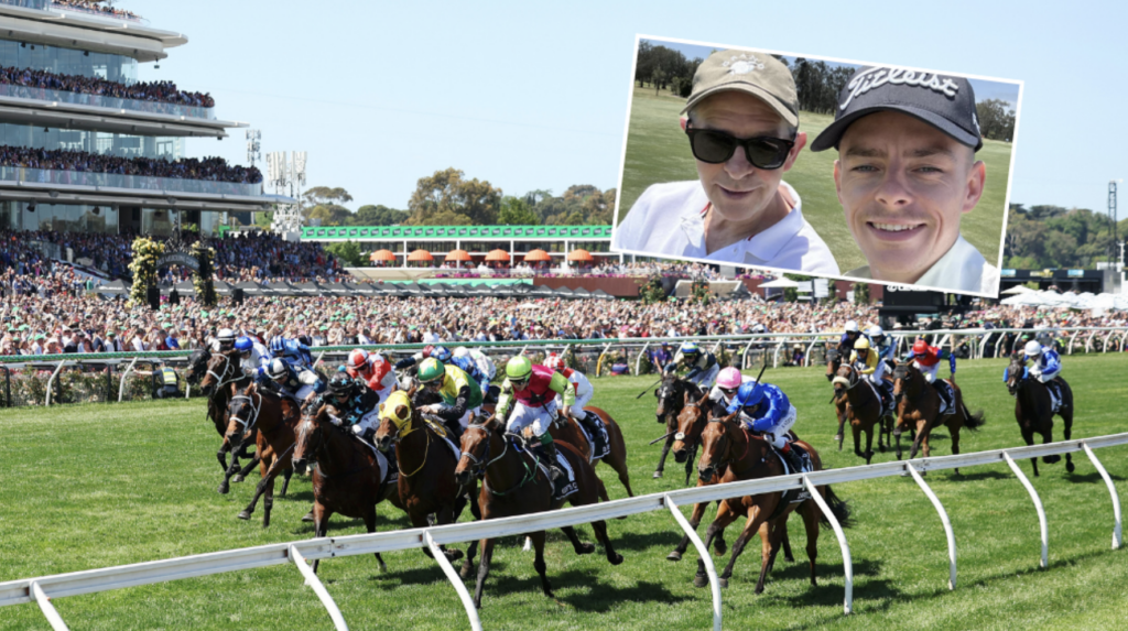 Melbourne Cupwinning jockey spent Sunday at the Queensland PGA