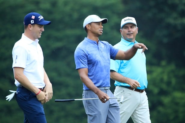 Tiger Woods and Fred Couples bro-ing out at the PNC Championship will make your day – Australian Golf Digest