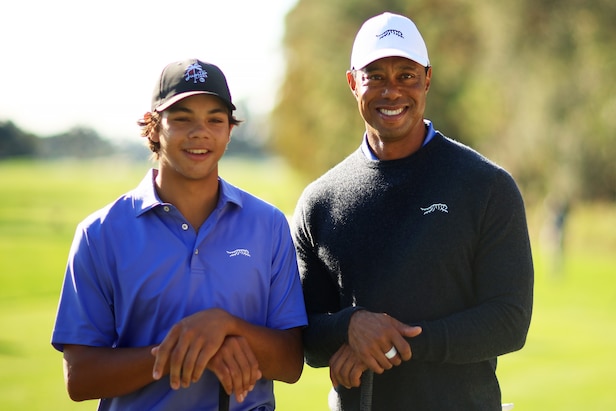 Tiger Woods giving Charlie Woods swing advice after his opening tee shot is what the PNC Championship is all about – Australian Golf Digest