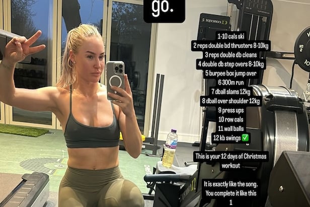 Charley Hull shares grueling Christmas workout, puts all of us to shame – Australian Golf Digest