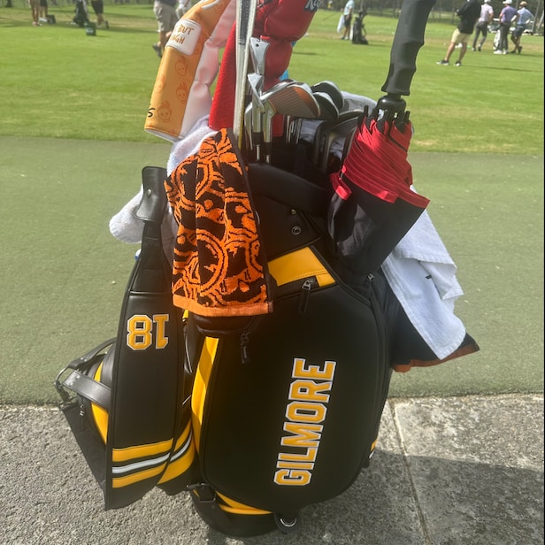 This PGA Tour rookie is rocking an amazing Happy Gilmore-themed golf bag – Australian Golf Digest